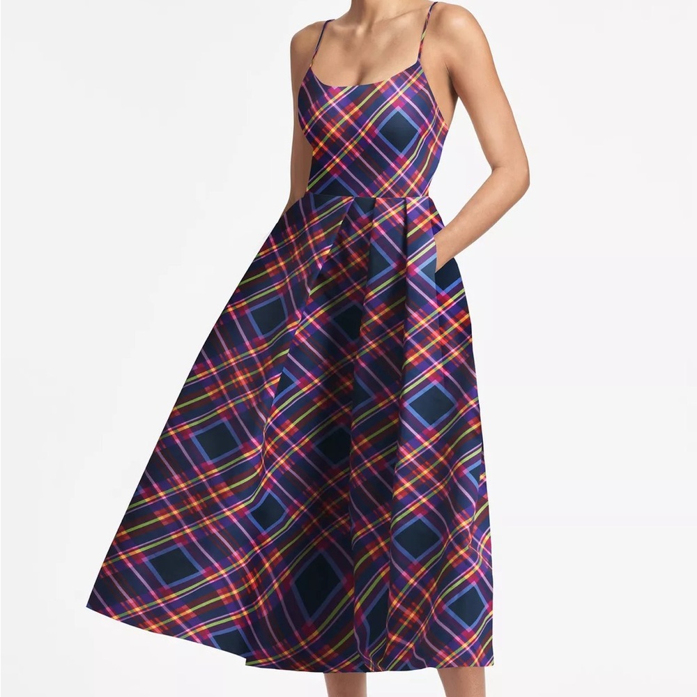 Sachin & Babi Audra Dress in Party Plaid size 6